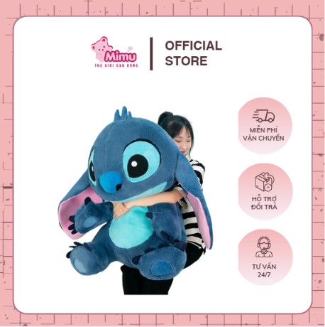Gấu bông big size Mimu - Stitch 80cm - Image 2